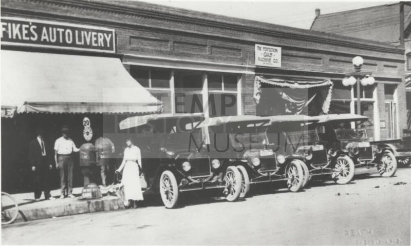Fike's Auto Livery and Four Touring Cars