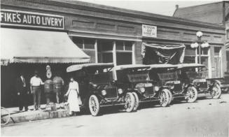 Fike's Auto Livery and Four Touring Cars