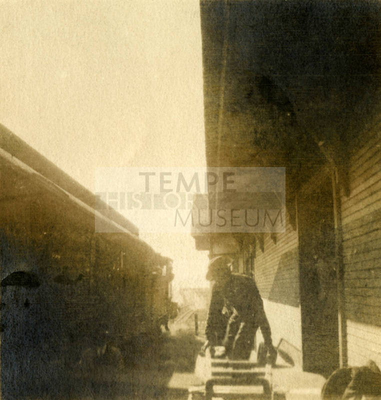 Platform at Tempe Railroad Depot