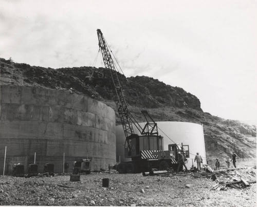 Construction of Water Tank on Hayden Butte