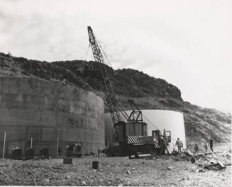 Construction of Water Tank on Hayden Butte
