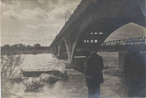 Postcard-Tempe Bridge (Ash Ave Bridge)
