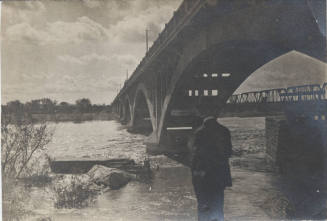 Postcard-Tempe Bridge (Ash Ave Bridge)