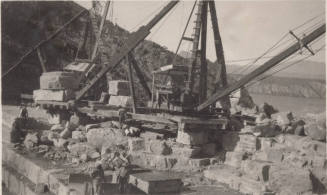 Construction of Roosevelt Dam