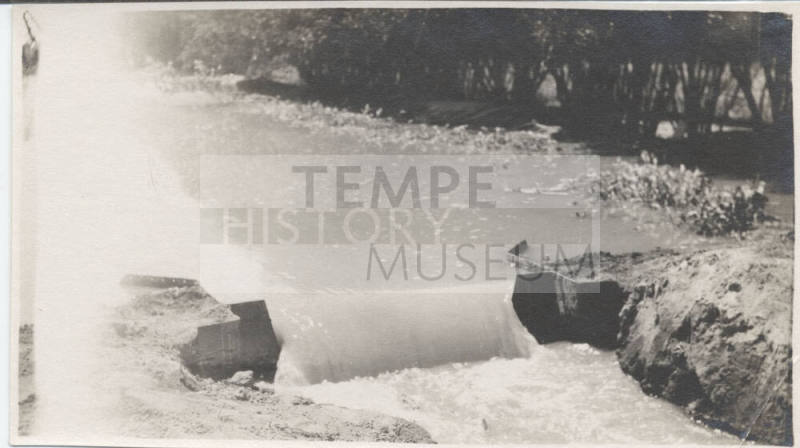 Wooden Diversion Dam