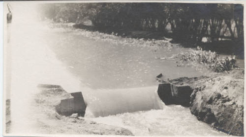 Wooden Diversion Dam