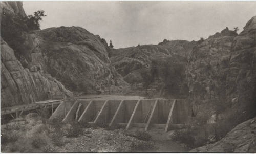 Dam at Granite Dells