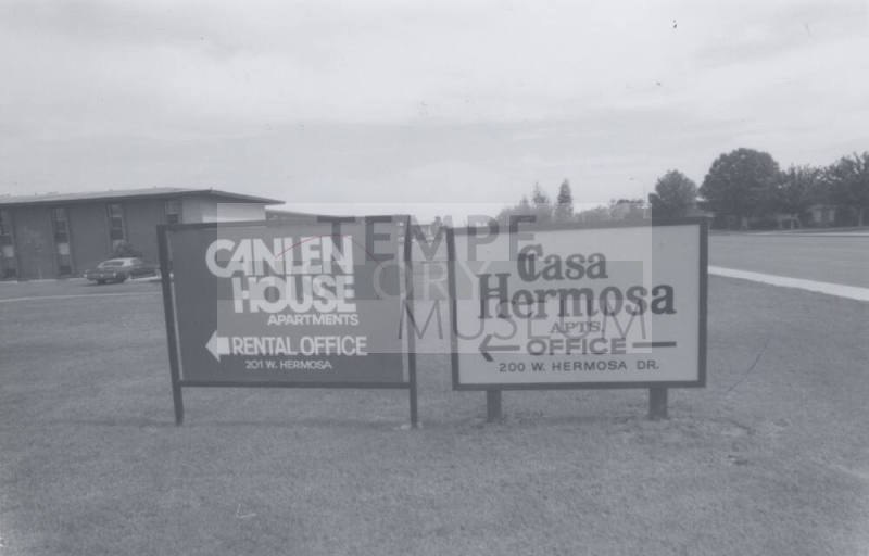 Canlen House / Casa Hermosa Apartments - 201 West Hermosa Drive, Tempe, Arizona