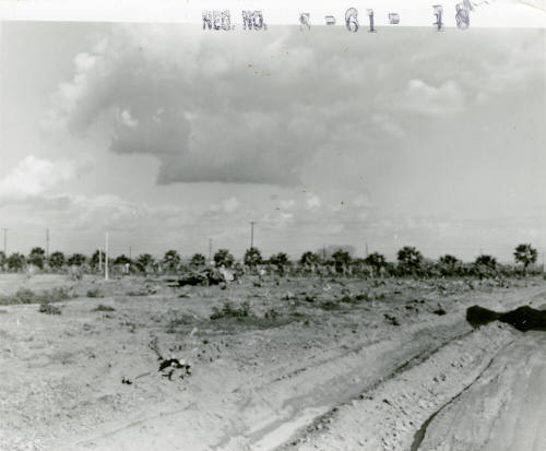 Plowed Field at University of Arizona Experimental Farm