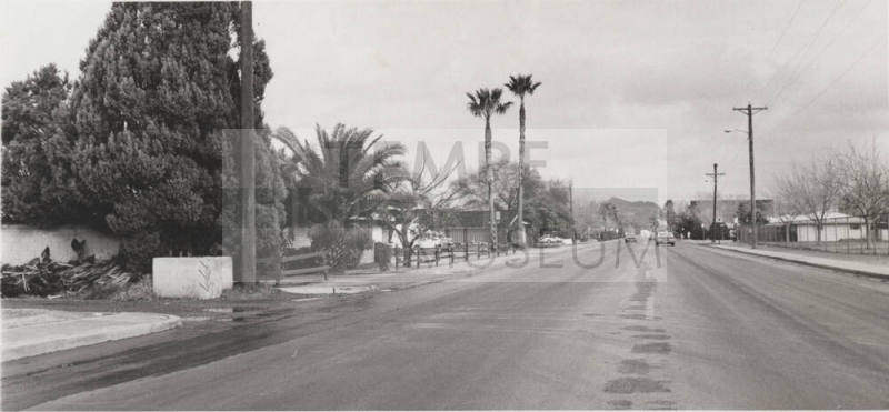 College Avenue Before Bike Paths