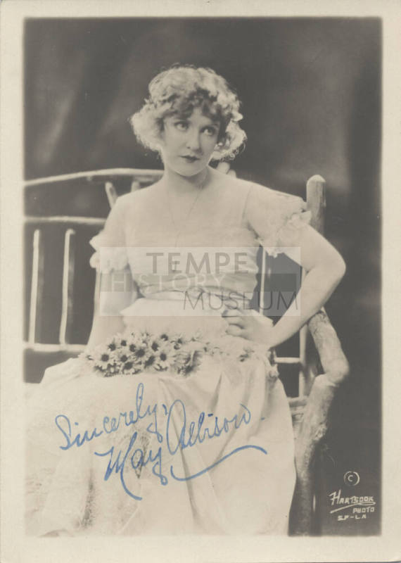 Autograph Portrait of May Allison