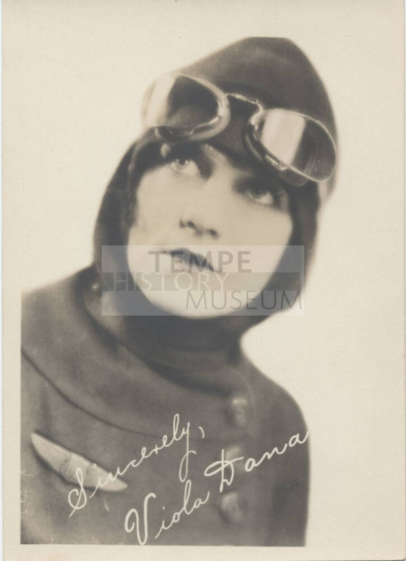 Autograph Portrait of Viola Dana
