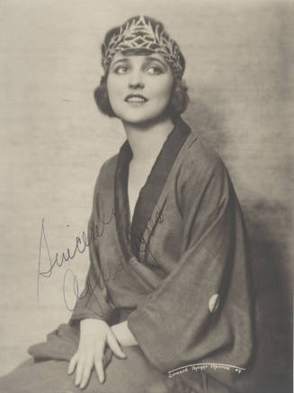 Autograph Portrait of Agnes Ayres