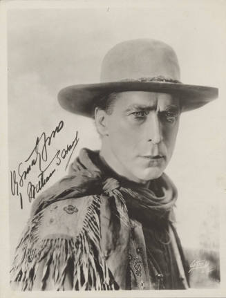 Autograph Portrait of William S. Hart