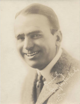 Autograph Portrait of Douglas Fairbanks