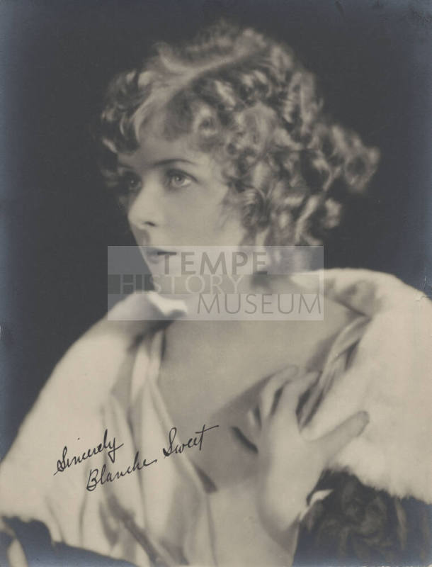 Autograph Portrait of Blanche Sweet