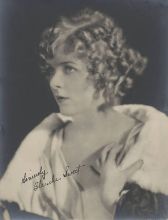 Autograph Portrait of Blanche Sweet
