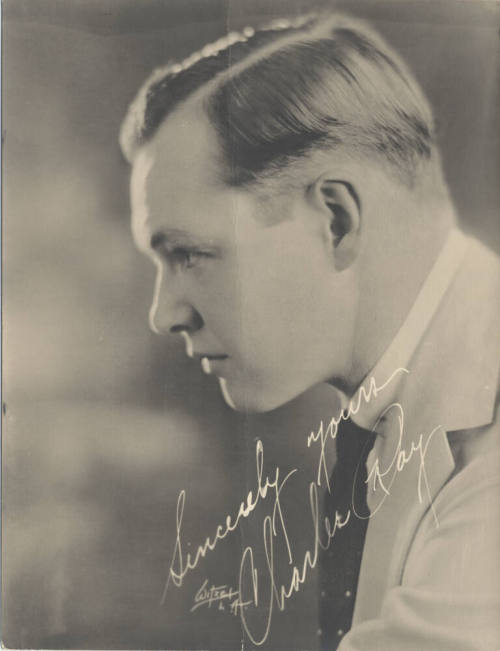 Autograph Portrait of Charles Ray