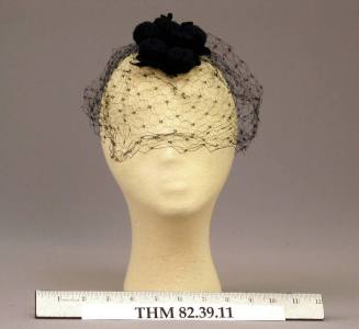 Veil for ladies' hat, in box