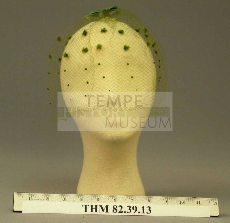 Veil for ladies' hat, in box