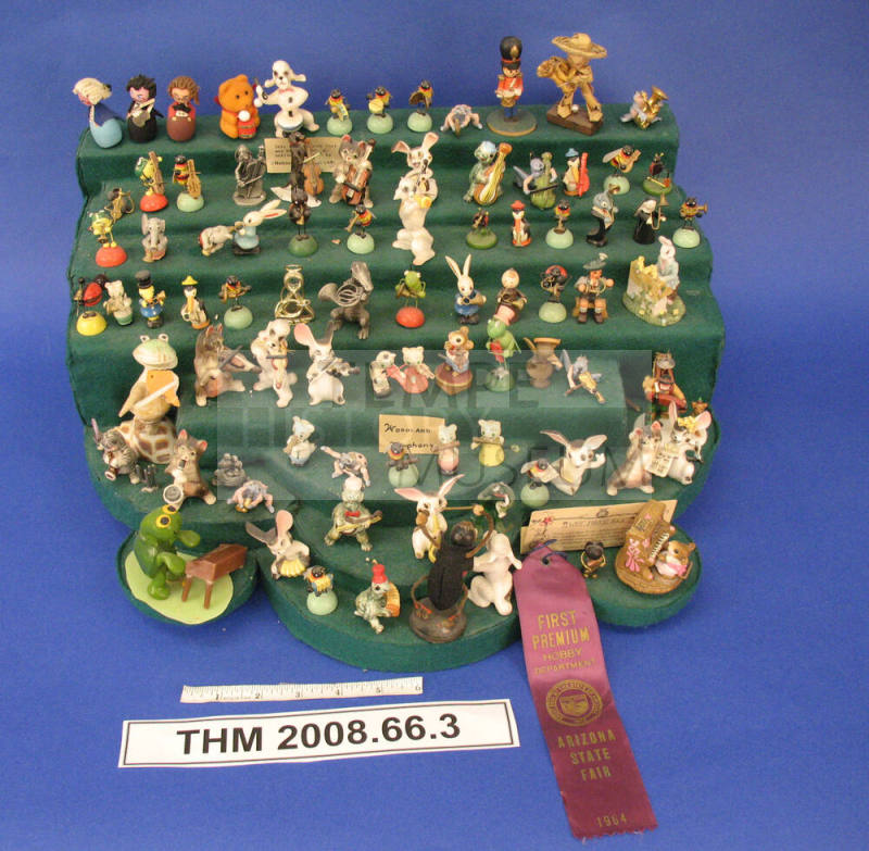 Display of Figurines, Woodland Symphony, "The Bug Band"