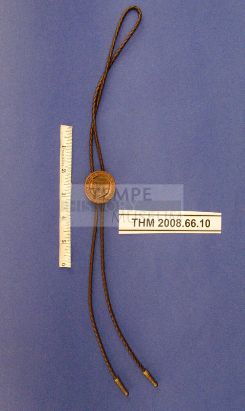 Bola Tie, Arizona State Seal Medallion