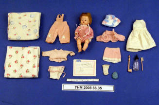 Blonde Little Betsy Wetsy Doll with Layette (1957)