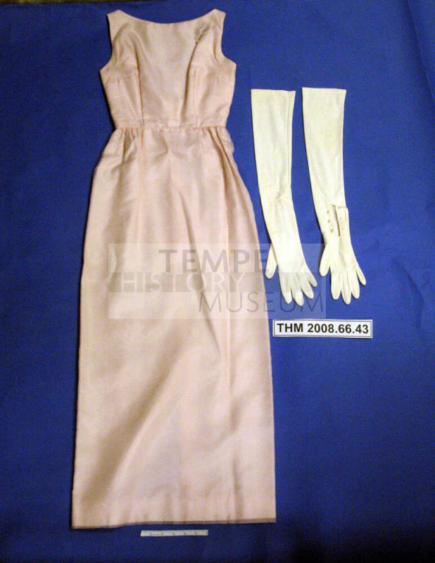 Prom Dress with Gloves