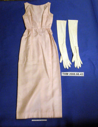 Prom Dress with Gloves
