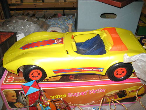Car And Box  W/Remote Control, Barbie, Doll