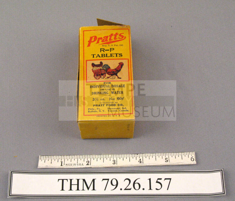 Box of Pratts tablets