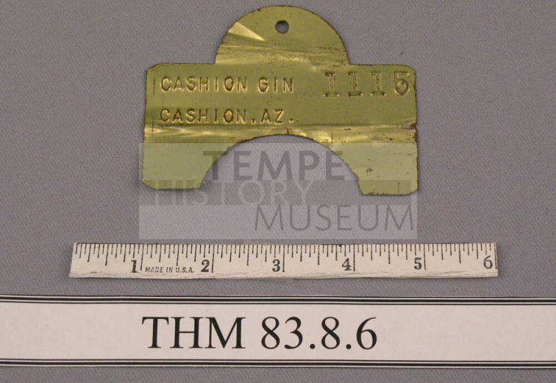 Cotton Bale Tag