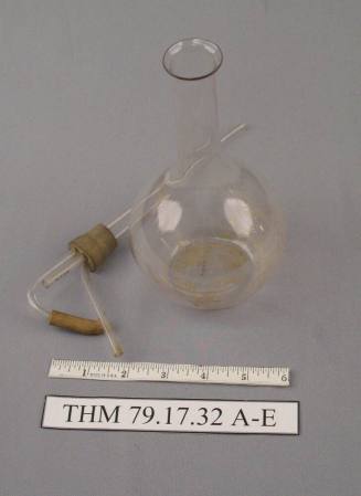 Flask, Glass Round