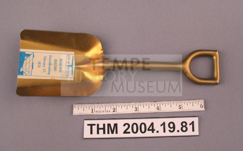 City of Tempe Municipal Building (City Hall) Groundbreaking shovel souvenir