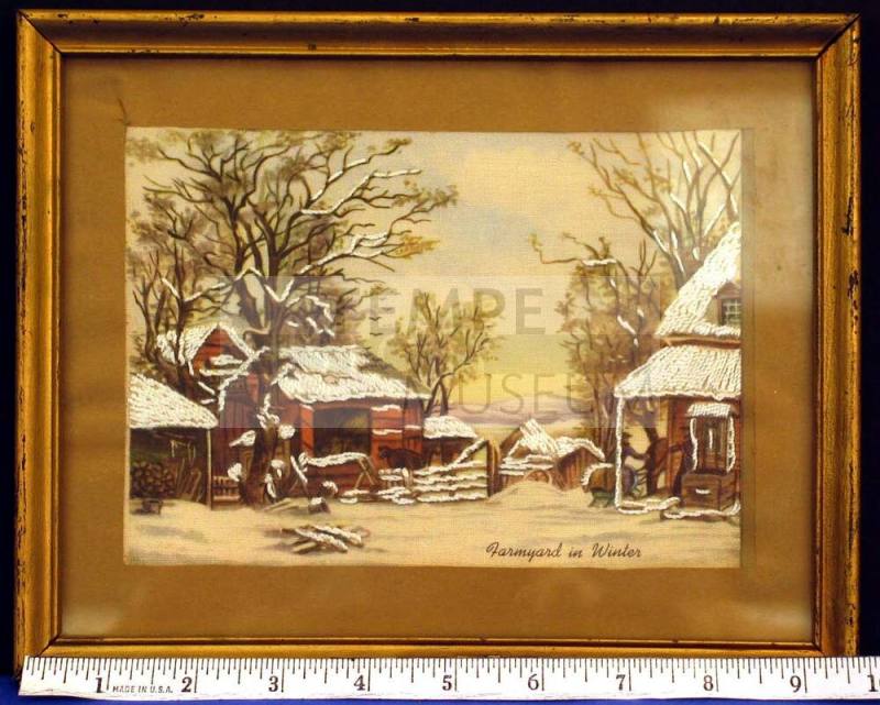 Embroidered picture