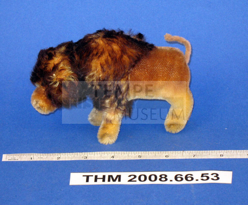 1960 Steiff Bison Stuffed Toy