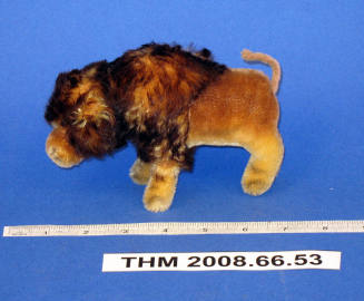 1960 Steiff Bison Stuffed Toy