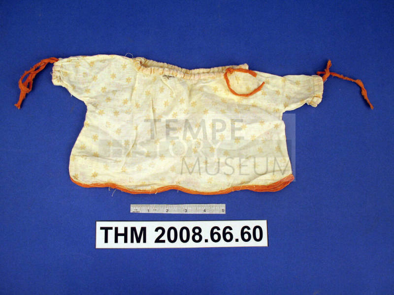 Baby Shirt with Orange Trim