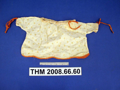 Baby Shirt with Orange Trim