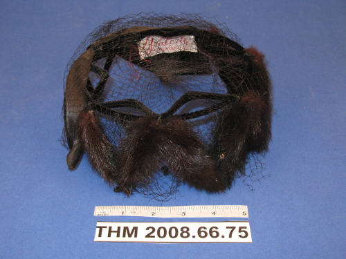 Black Veil Hat