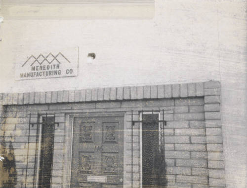 Meredith Manufacturing Company - 116 South Industrial Drive, Tempe, Arizona