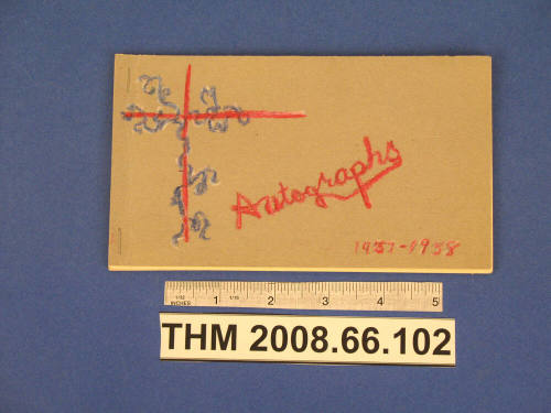 Autographs 1957-1958