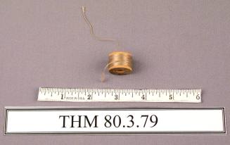 Spool, Wood with Beige Thread