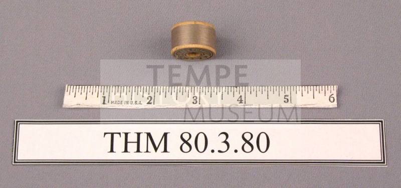 Spool, Wood with Gray Thread