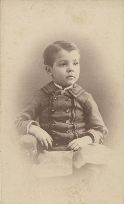 Waist, Child, Double Buttoned Coat