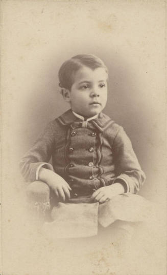 Waist, Child, Double Buttoned Coat