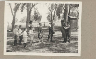 1921 Robin Hood Play at Rural School, Tempe, Arizona