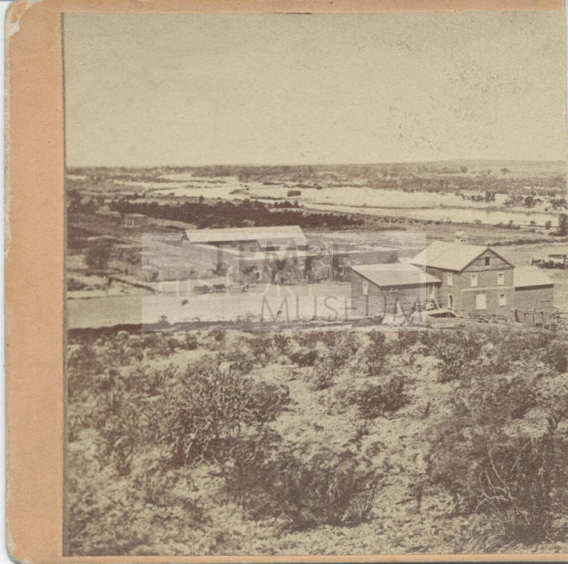Monti's LaCasa Vieja and Hayden Flour Mill- View from Tempe Butte, Tempe, Arizona