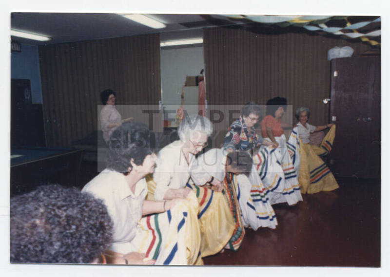 1986 Cinco de Mayo Escalante Center Senior Dancers Photo