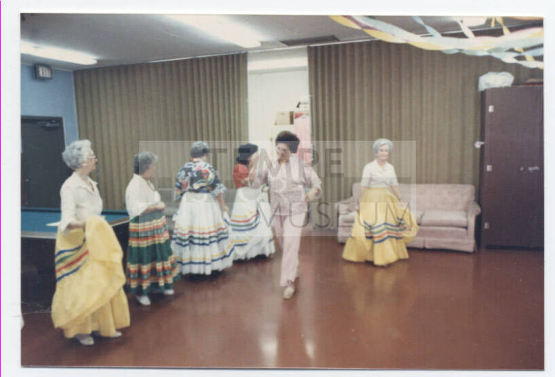 Josie Sanchez at Escalante Center dance practice